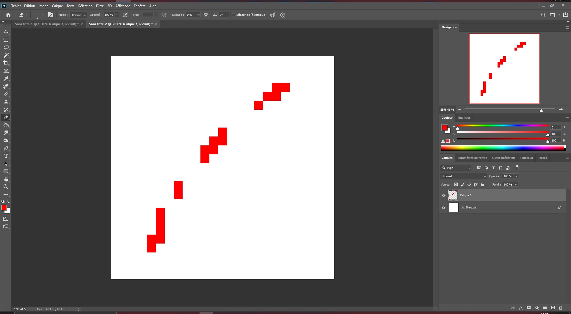 image en pixel art avec les outils de photoshop-4