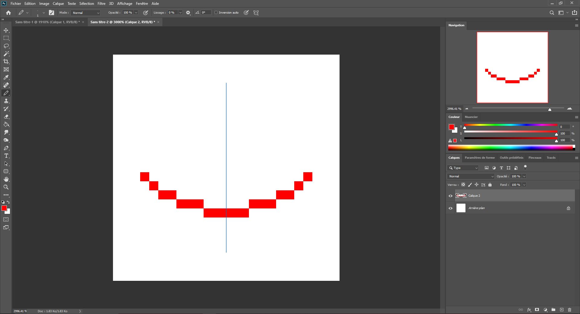 image en pixel art avec la symétrie-2
