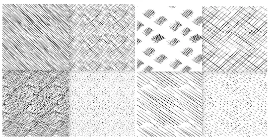 les traits à l’encre de chine