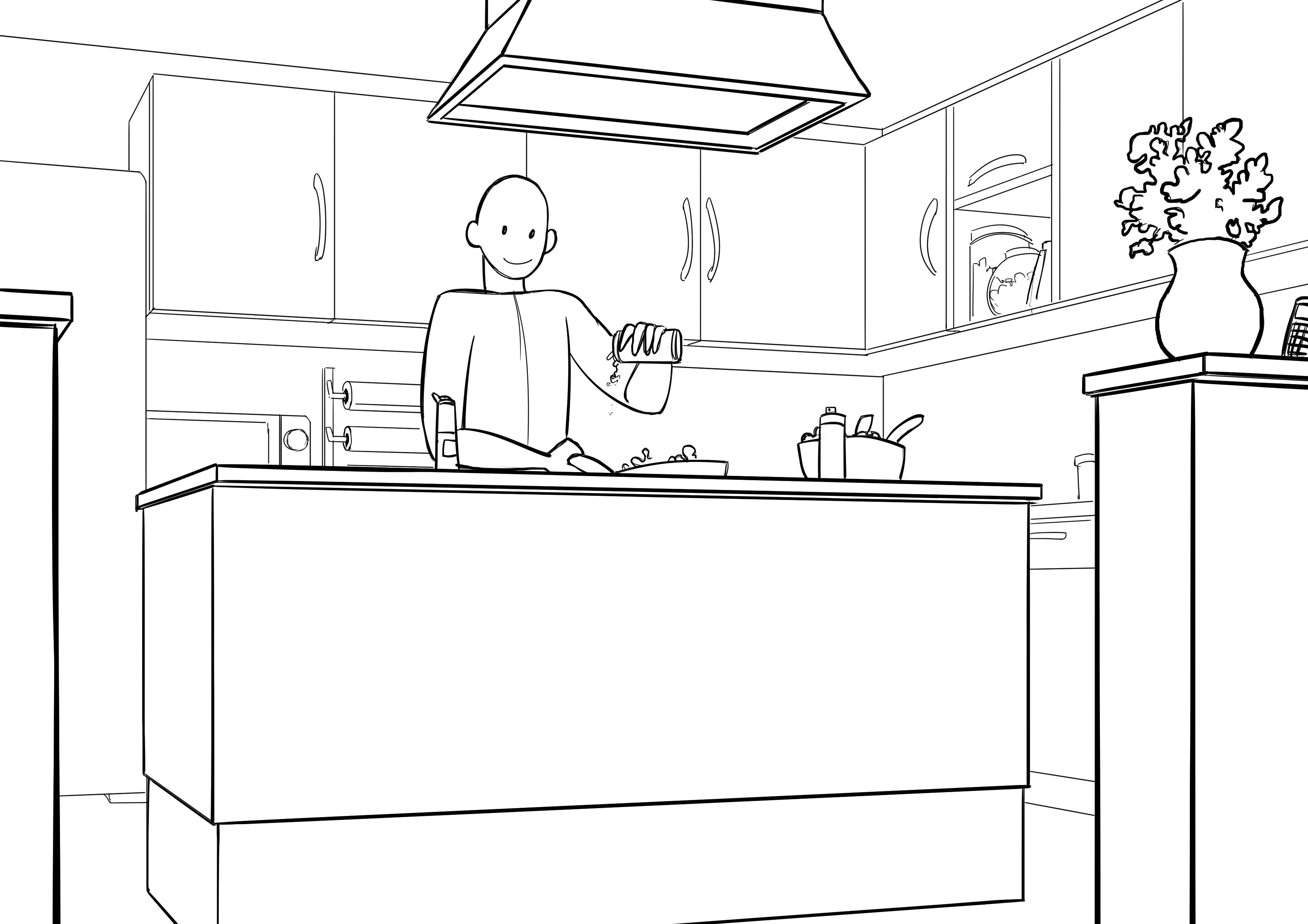 donner de la profondeur au dessin grâce aux valeurs de trait   