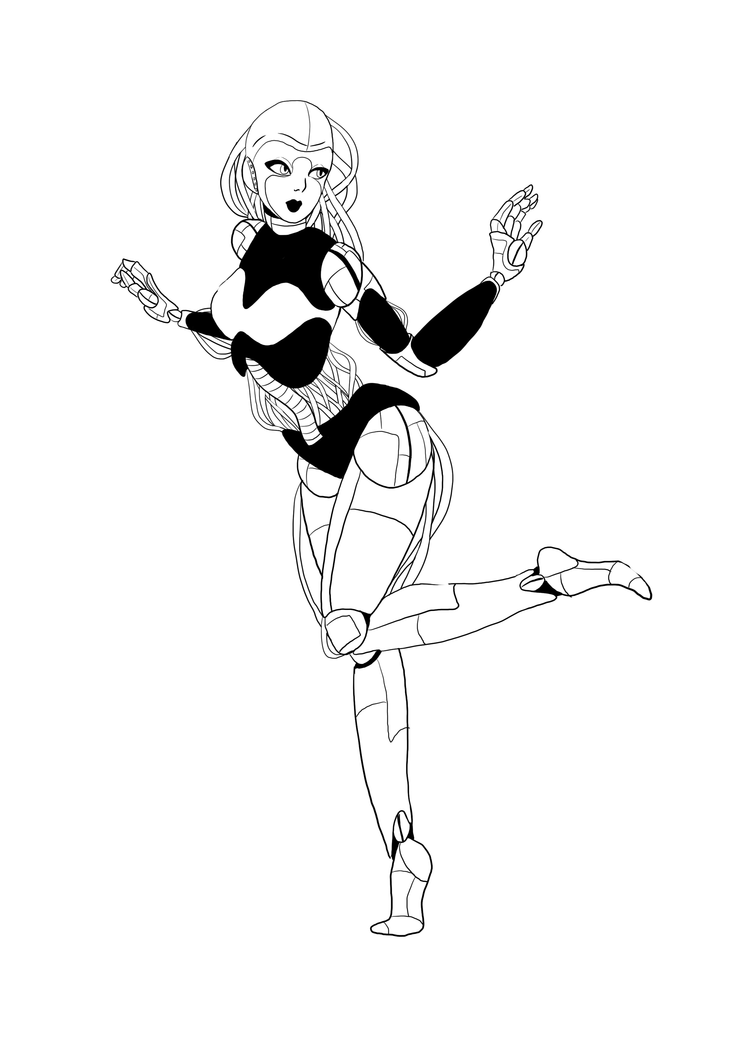 comment dessiner un robot