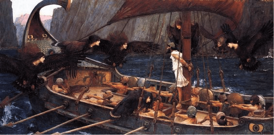 Représentation de la sirène dans la mythologie grecque et romaine