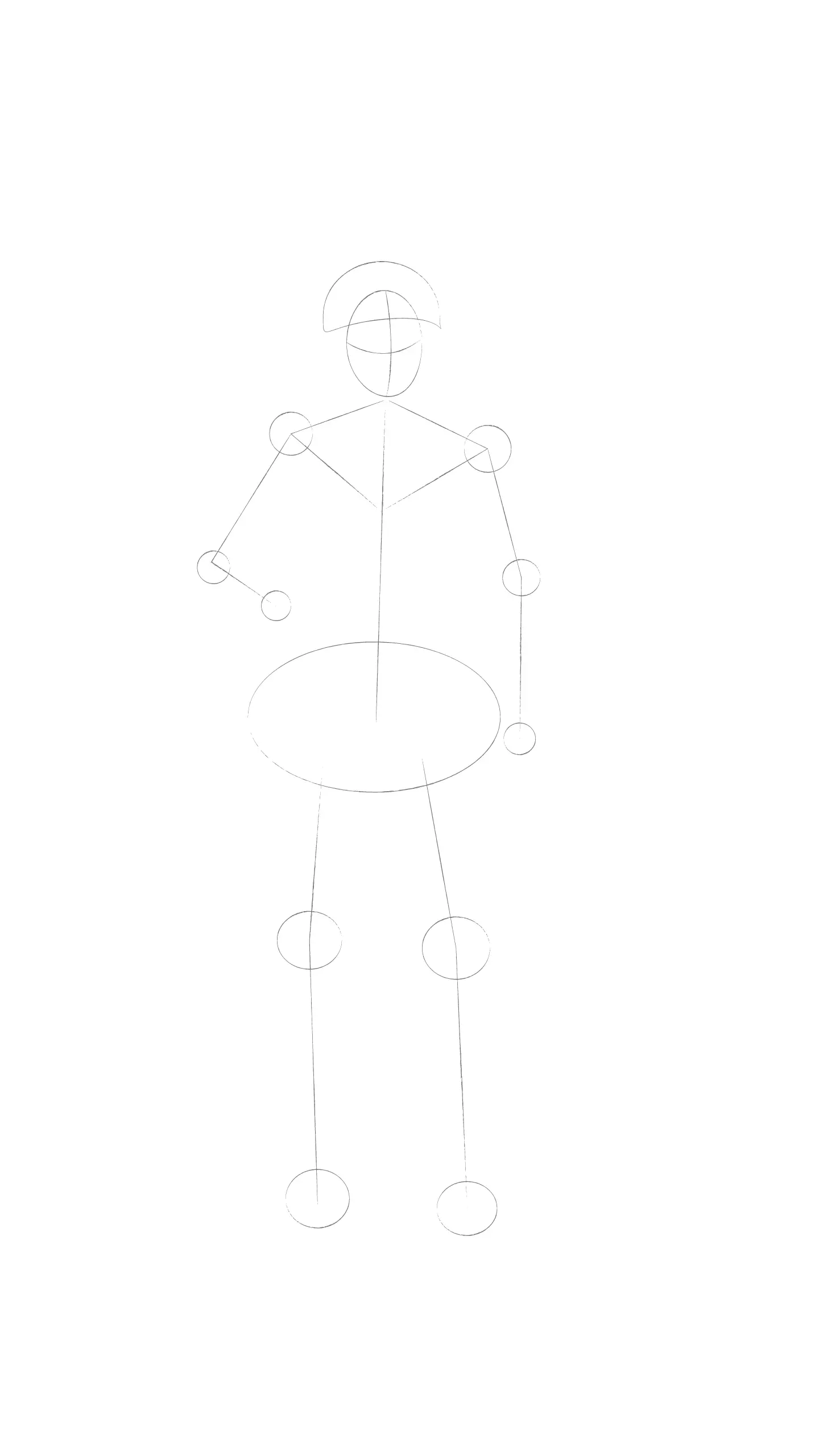 dessin du corps d’un soldat