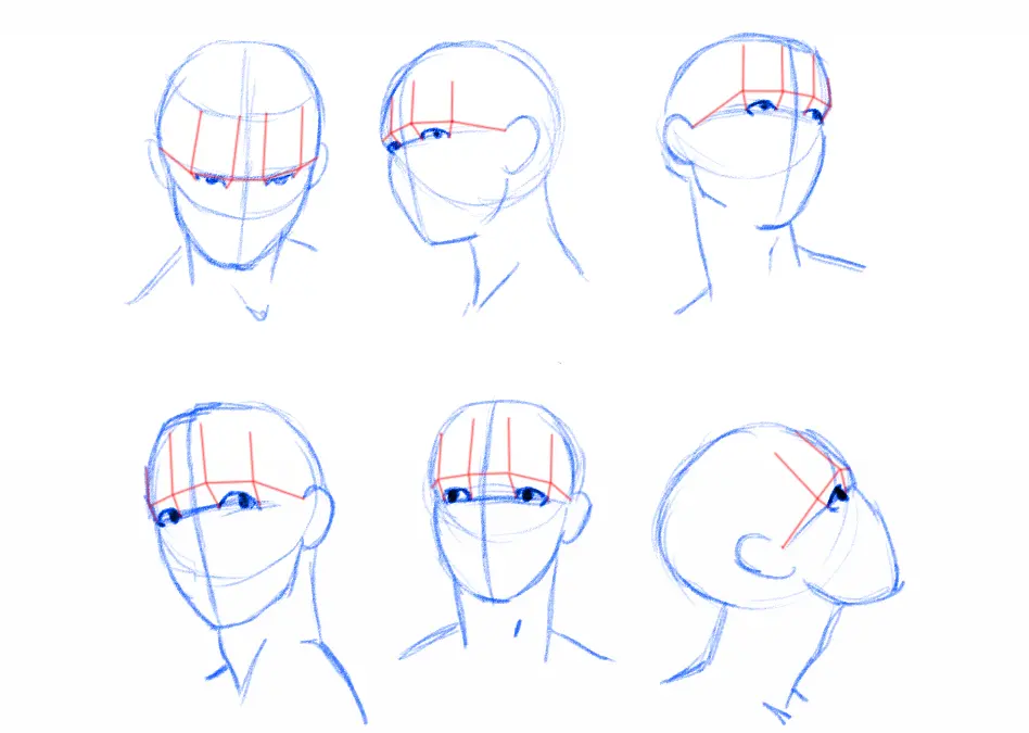 dessiner des visages avec sourcils