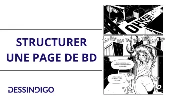 Structurer une page de BD