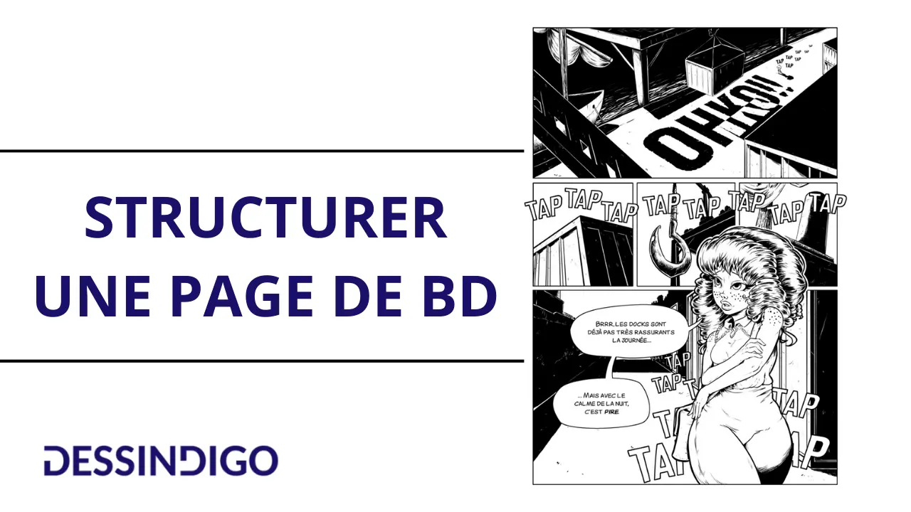 Structurer une page de BD