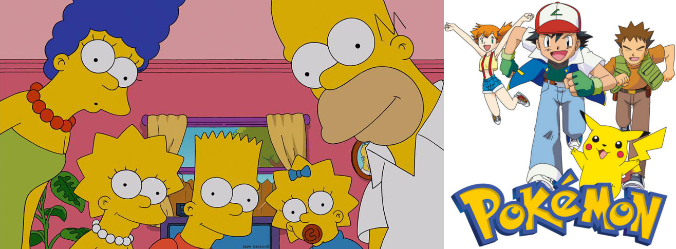 Des styles de dessin variés, comme les Simpson ou Pokemon