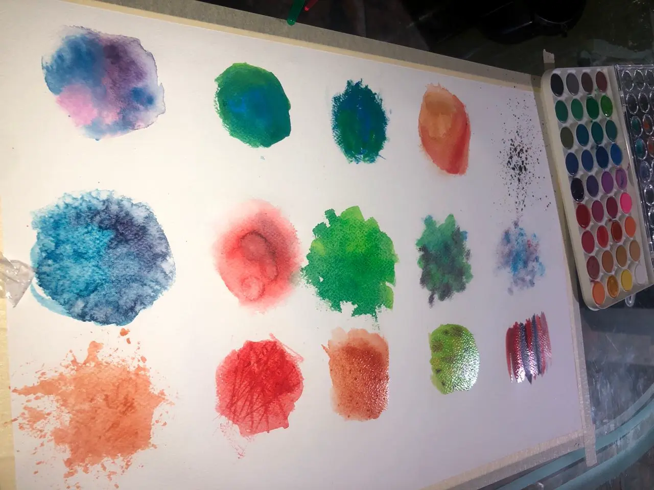 ajouter de la texture à l’aquarelle