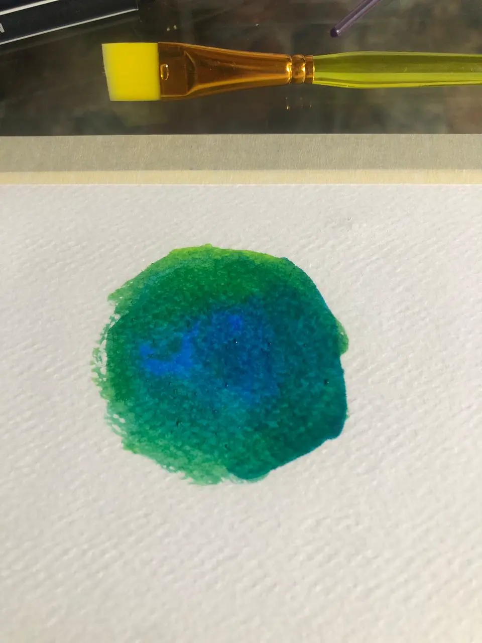 ajouter la texture humide sur sec à l’aquarelle