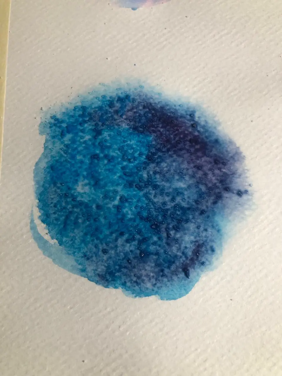 ajouter de la texture à l’aquarelle avec du sel