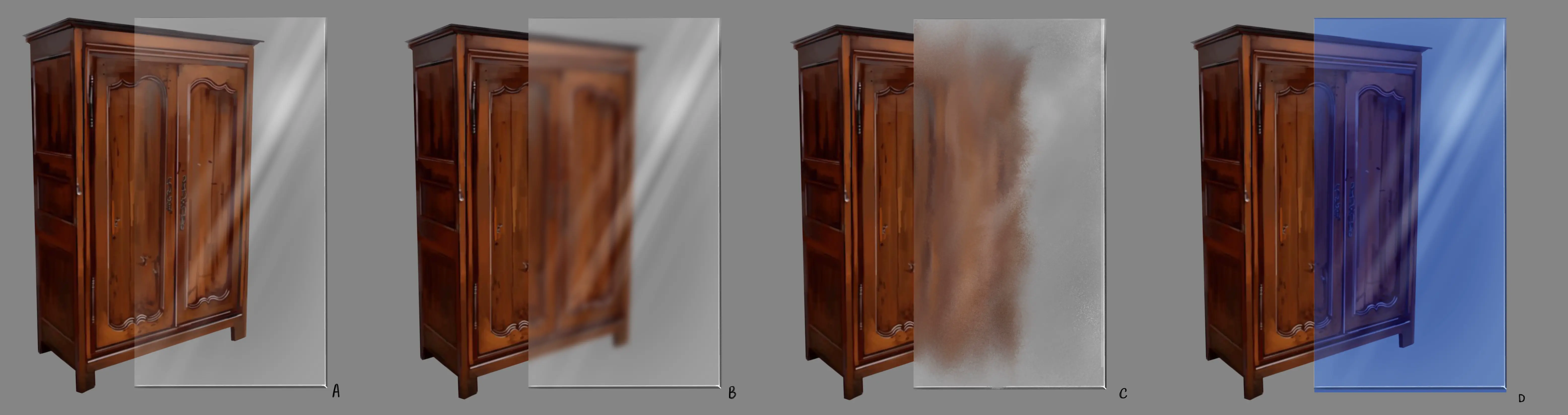 le concept de la transparence en dessin