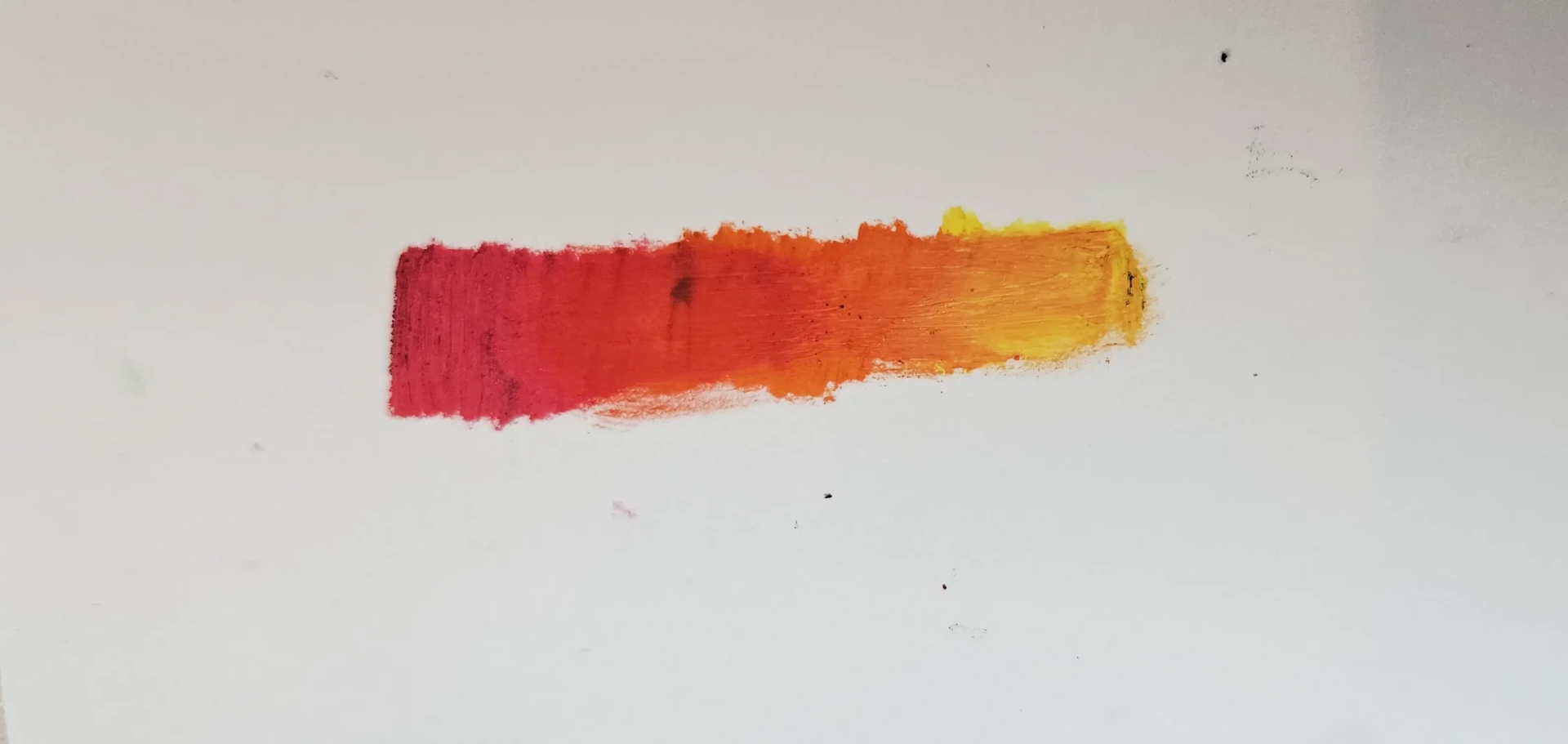 réaliser un fondu au doigt avec des pastels à l’huile