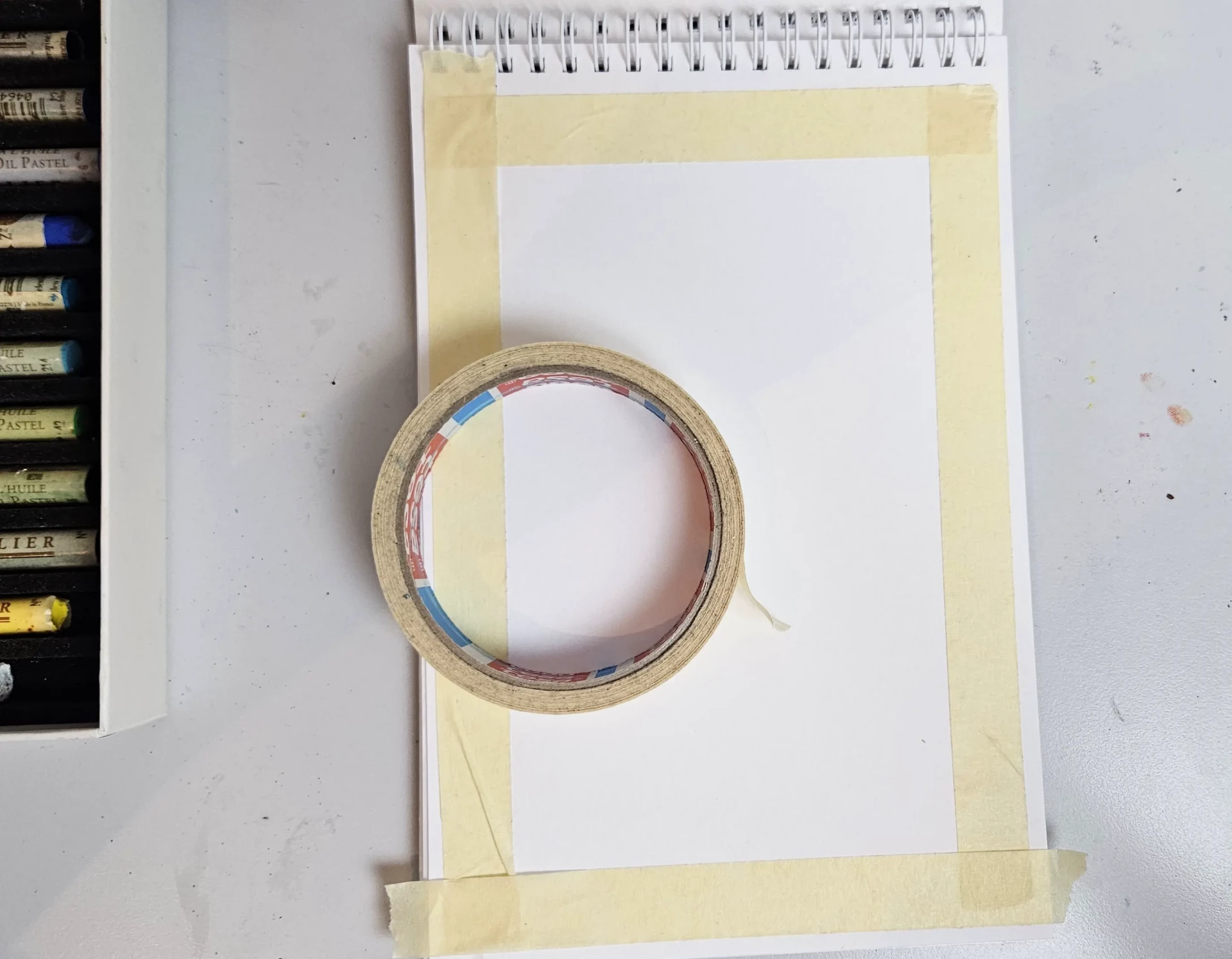 protéger son dessin fait aux pastels à l’huile