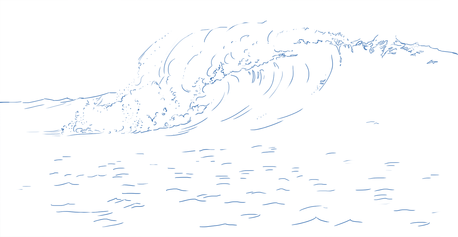 détails de l’écume à la surface de l’eau