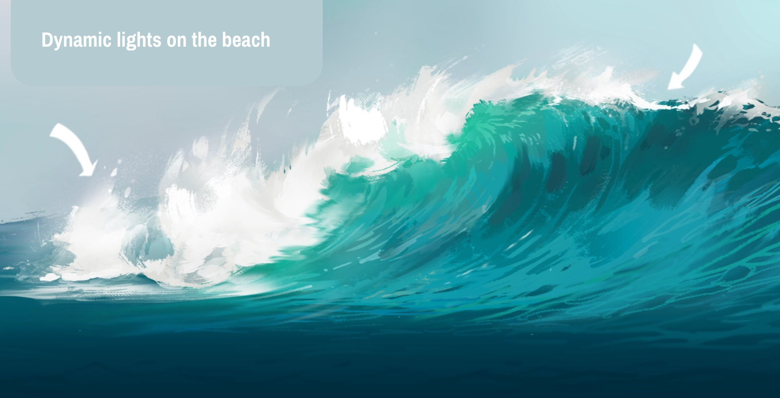 water splash drawing