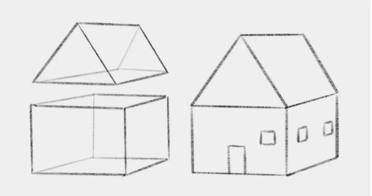 la méthode de la décomposition pour dessiner