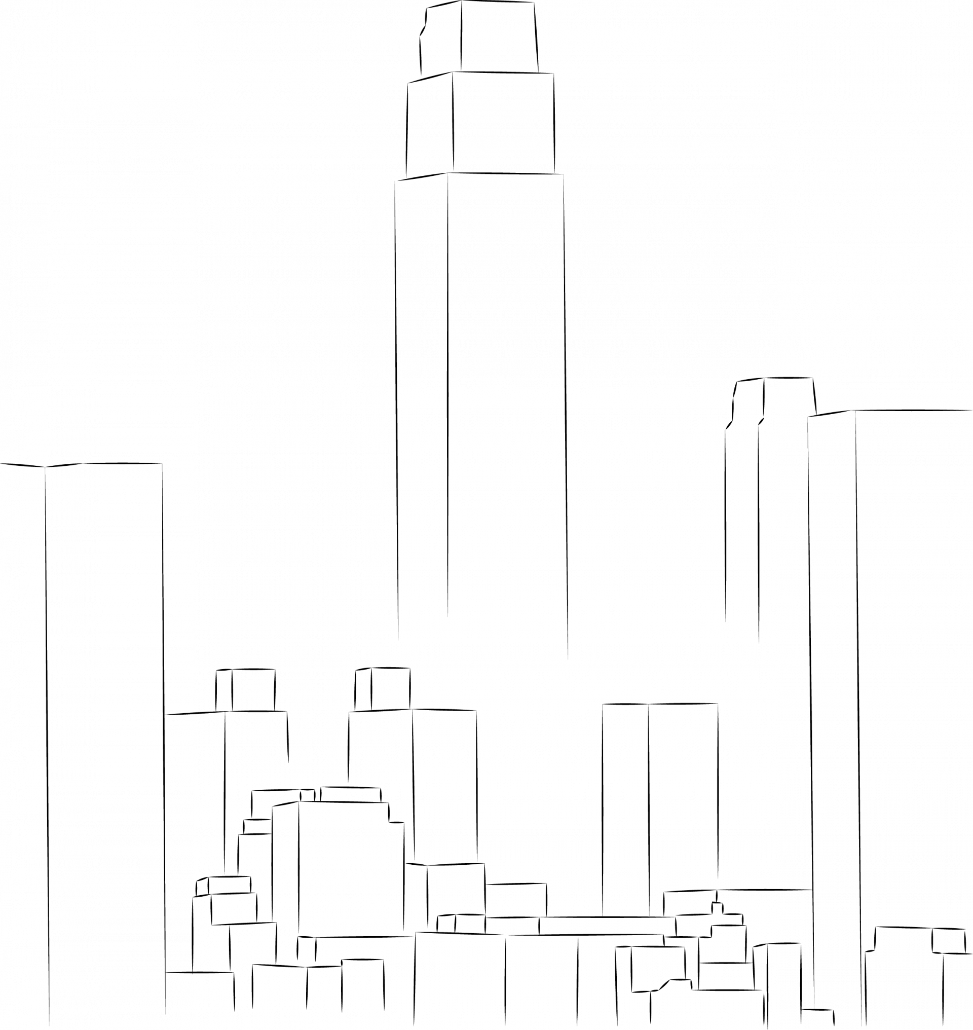 dessiner les bâtiments d’une ville