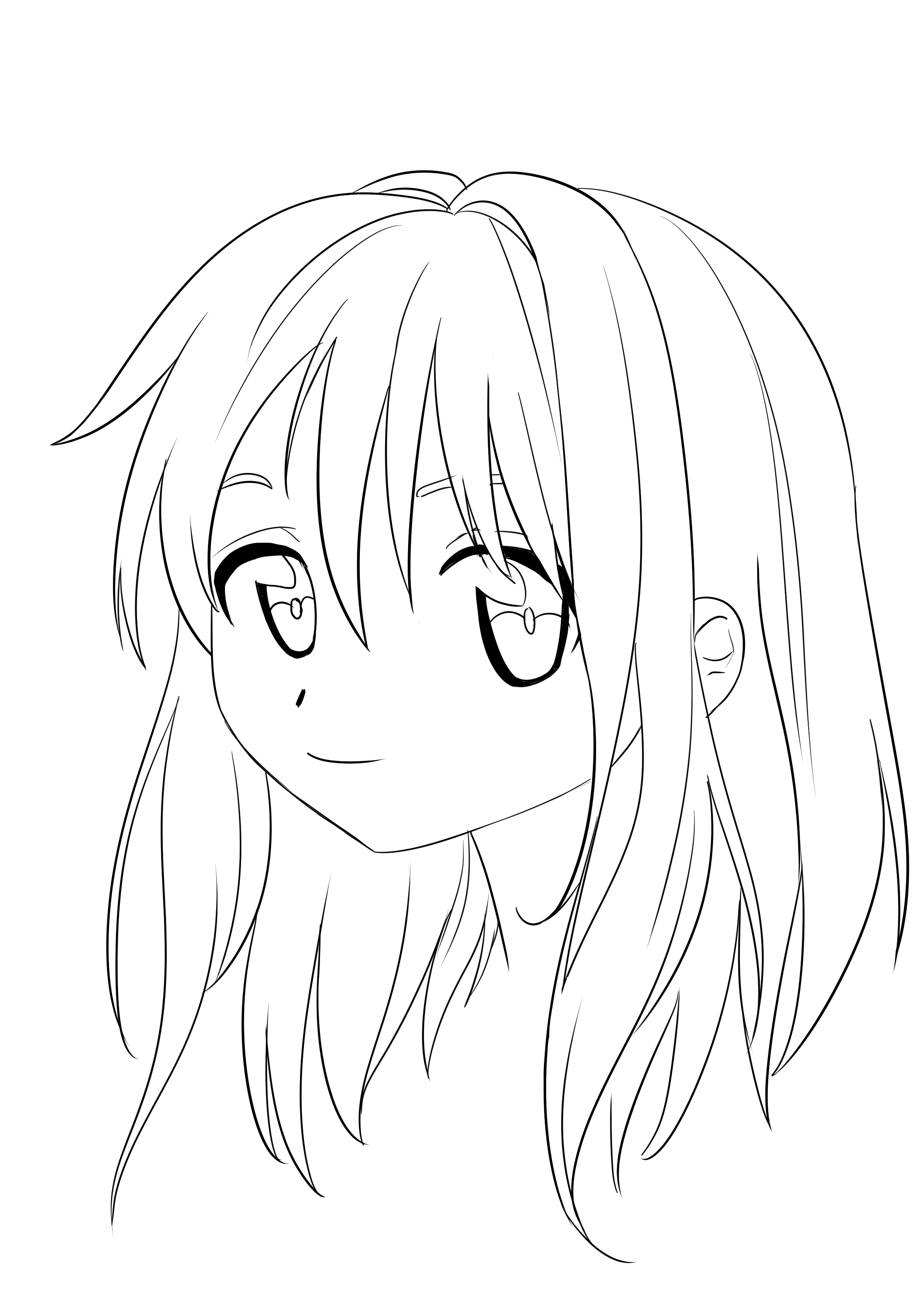 Cómo dibujar un rostro anime