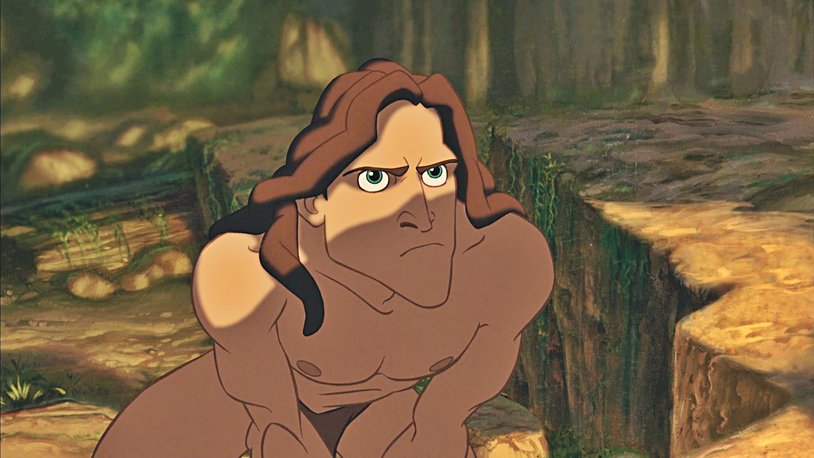 exemple du visage de tarzan