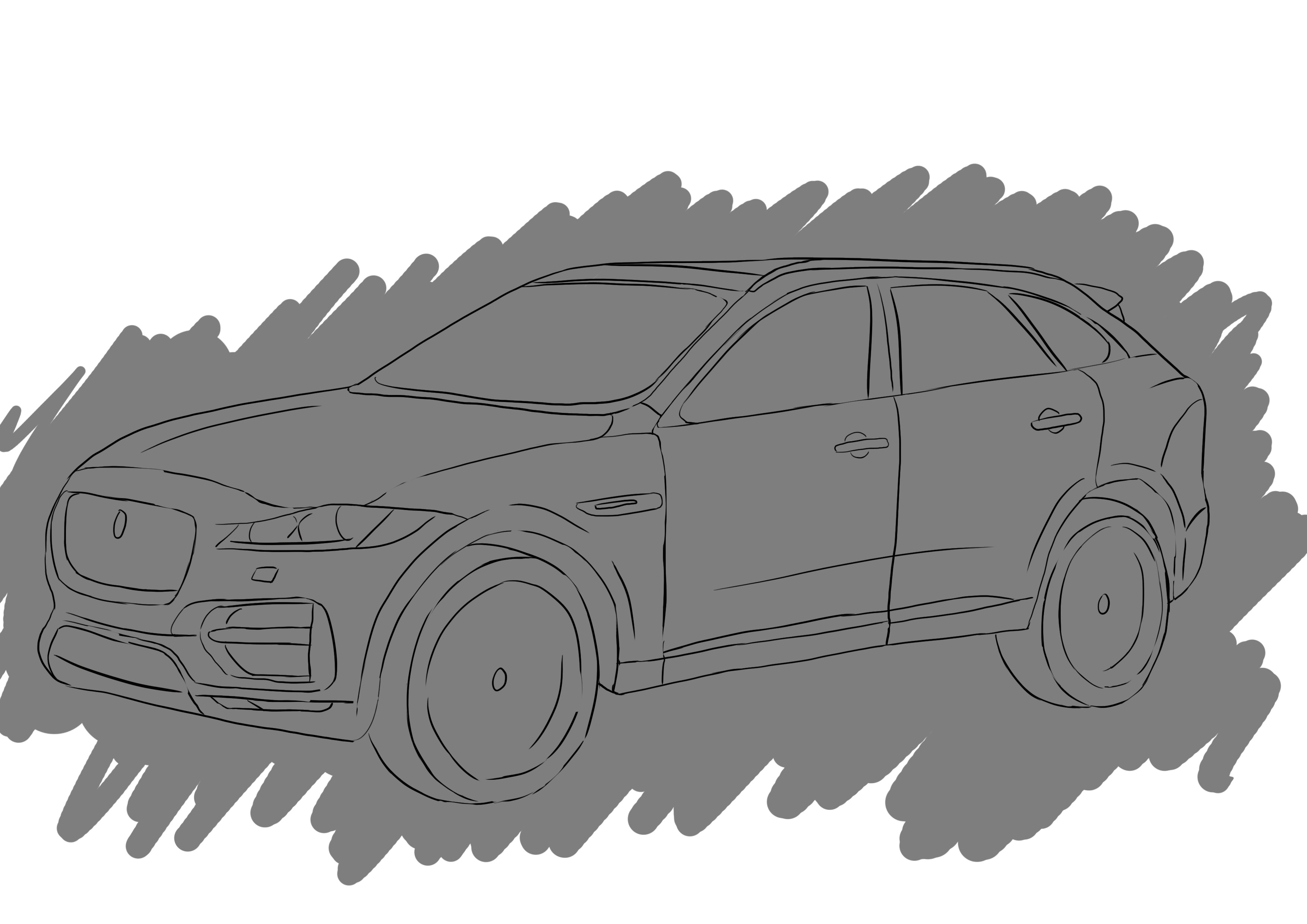 mettre en couleur le dessin de voiture 1