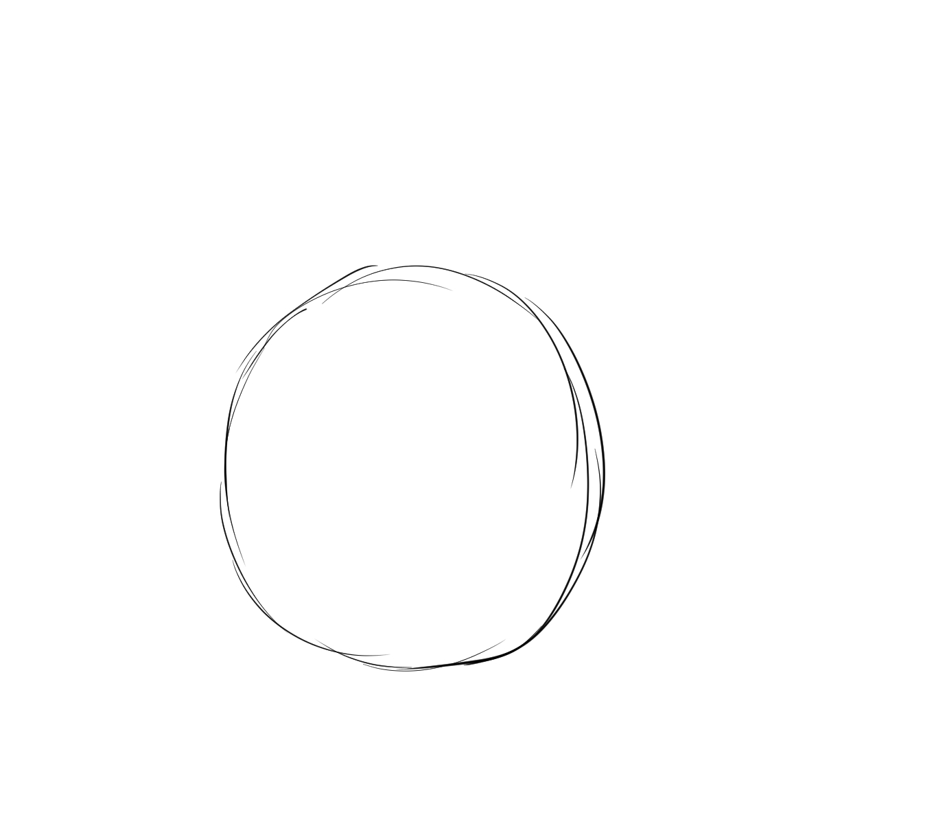 dessin du globe des yeux manga